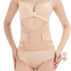 TCR 여성용 물결 라인 투 벨트 임산부 산후 복대