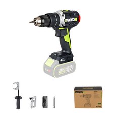 WORX 威克士 充電式電鎚鑽 Bare Tool 20V WU377.9, 1個