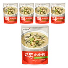 교동식품 버섯 들깨탕, 500g, 5개