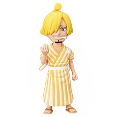 BANPRESTO One Piece World Collectible Wallcall WCF 和之國 vol3 山治手辦, 1個