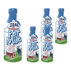 ZEAL 紐西蘭犬貓專用鮮乳, 不含乳糖, 380ml, 5瓶