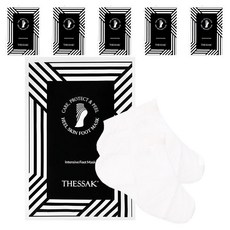 THESSAK Heel Skin 自助足部去角質足膜, 16g, 6個