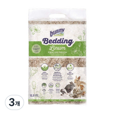 버니네이처 반려동물 베딩 리넘 16070, 3개, 12.5L