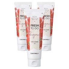 TONY MOLY Fresh to Go 石榴泡沫潔面乳, 170ml, 3個
