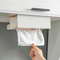 層架懸掛式彩色面紙多用途支架, 白色, 3個