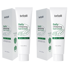 Briall HOMME 男士日常亮白防曬乳 SPF 50+ PA++++, 50ml, 2個