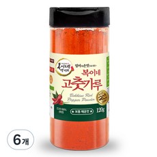 Bok2Nefood 醬料用細辣椒粉 中辣, 120g, 6罐