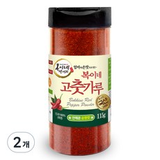 복이네먹거리 국산 안매운 순한맛 어린이 반찬용 고춧가루, 115g, 2개