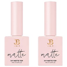 Jinbi Ivy 啞光啞光上妝啫喱 11ml, 混色, 2個