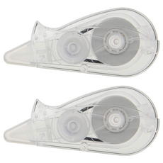 MUJI 無印良品 修正帶.本體, 2入, 透明