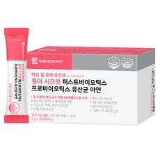 DAEWOONG LIFE SCIENCE 女性含鋅益生菌粉隨身包, 30包, 1盒