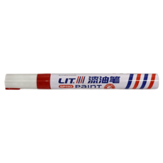 LIT 紅色 油漆筆, 1色, 12支