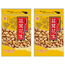 台灣土豆王 蒜茸花生, 蒜味濃郁, 超大顆, 130g, 2包