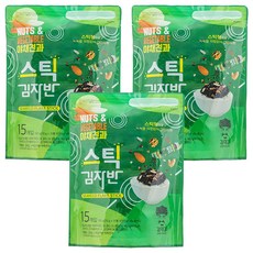 韓味不二 海苔酥堅果蔬菜味 15包, 150g, 3袋