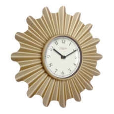 Fountain Designs 星芒設計掛鐘 12吋 古銅金 時尚居家裝飾