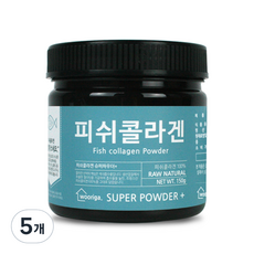 우리가스토리 프랑스산 피쉬콜라겐 가루, 5개, 150g