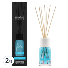 밀레피오리 밀라노 리드 디퓨저, 아쿠아 블루, 100ml, 2개