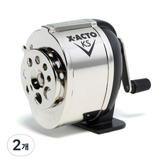 X-ACTO 작토 클래식 연필깍기 나사고정식, 혼합 색상, 2개