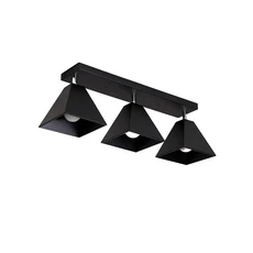 Honey Comb 北歐風複刻版吸頂三燈可調整角度(KC1616-85) 簡約時尚 居家照明, 黑