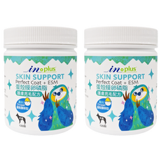 in plus 贏 蛋殼膜卵磷脂 犬用 120顆, 護膚亮毛, 2罐