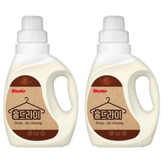 Shesler 居家乾洗洗衣精 正裝, 650ml, 2個