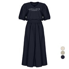 BURU N JUDY 女款 P 字蓬蓬袖尼龍兩件式套裝 BORHST505D