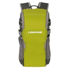 CASEMAN 卡斯曼 戶外系列 雙肩攝影背包 TTS懸浮背負系統 防震設計 登山外掛系統 分層設計 可拆式厚墊隔層, 青檸, 1個