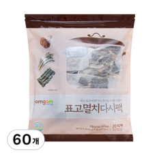 곰곰 표고멸치다시팩, 15g, 60개