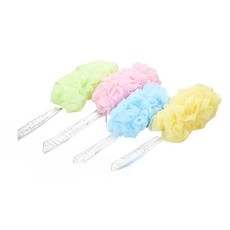 KEYTOSS 詰朵斯 專利泡泡 沐浴刷 短, 可重複使用, 款式隨機, 1入, 1個