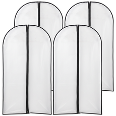 全罩衣物防塵套 EVA塑料, 4個裝, 1組