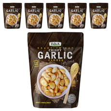 DJ&A 即食酥脆蒜瓣, 6包, 45g