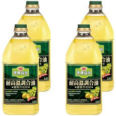 愛之味 耐高溫調和油優質芥花籽, 2.6L, 4瓶