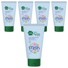 그린핑거 마이키즈 린스 그린프레쉬향, 5개, 150ml