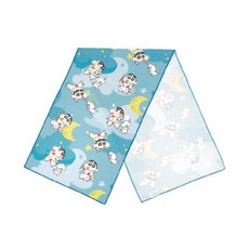 Shinchan 蠟筆小新 台灣製 運動吸汗降溫勁酷涼感巾 30 x 30 x 45cm, 睡衣派對, 1條