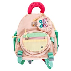 mideer 戶外功能系列 幼兒背包 3-6歲/身高80~120cm適用 可拆卸小包2個 + 防水拉鍊 + 防走失口哨胸扣 450g