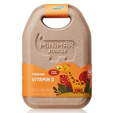 MiNiMAX 維他命D軟糖 芒果口味, 60顆, 1盒