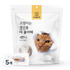 와그작 고양이는 생선을 더 좋아해 21p, 가다랑어, 315g, 5개
