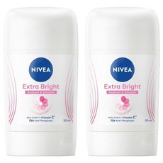 NIVEA 妮維雅 止汗爽身乳膏 Pro升級版 亮白系列, 50ml, 2罐