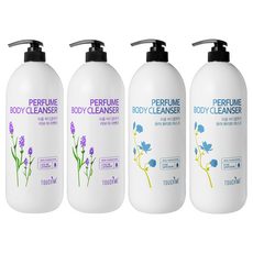 TOUCH ME 香水沐浴乳 薰衣草 1500ml + 白麝香 1500ml, 2套