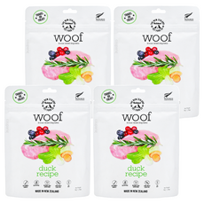 NZ Natural PET FOOD WOOF狗狗冷凍乾燥生食餐, 鴨肉, 50g, 4包