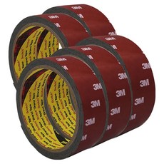 3M 壓克力泡棉灰色雙面膠帶 30mm x 2m, 5個