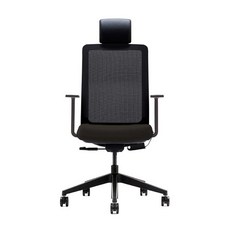 생활지음 라온M 온열시트 사무용 의자 CORM11HP, 좌판466블랙 + 등판6126블랙