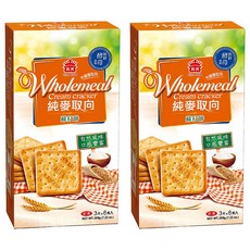 義美 純麥取向蘇打餅乾, 205g, 2盒