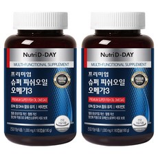 Nutri D-DAY 優質超級魚油Omega3膠囊, 180顆, 2罐