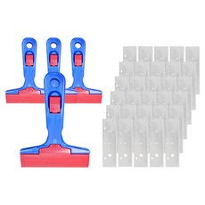 World Clean 一鍵式刮刀 + 刀片 20p, 4套