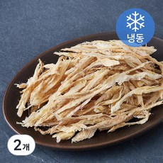 해맑은푸드 손질 먹태채 중채 (냉동), 200g, 2개