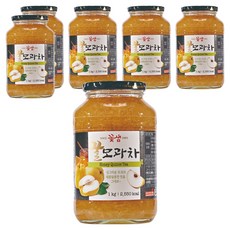 꽃샘 꿀모과차, 1kg, 6개