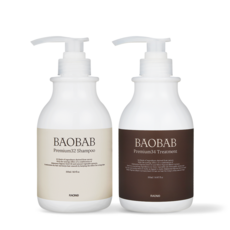 라온 바오밥 프리미엄 샴푸 500ml + 트리트먼트 500ml 세트, 1세트
