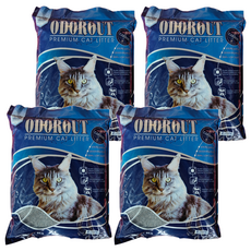 SOUL LEADER CATS 首領貓 臭不見貓砂 除臭 超低粉塵, 活性碳, 9kg, 4包