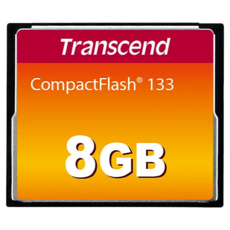 Transcend 創見 133X CF記憶卡 TS8GCF133, 1個, 8GB
